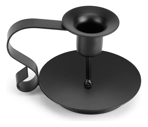 P Candelabro Retro De Hierro Cónico Candelabro Hecho A Mano