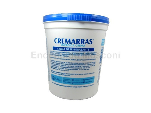Cremarras Pasta Limpia Manos X 900 Grs