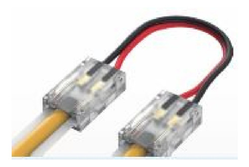 Interconector Doble Extremos Cable Tira Cob 8mm Itatc-8mm-2p Luz Transparente