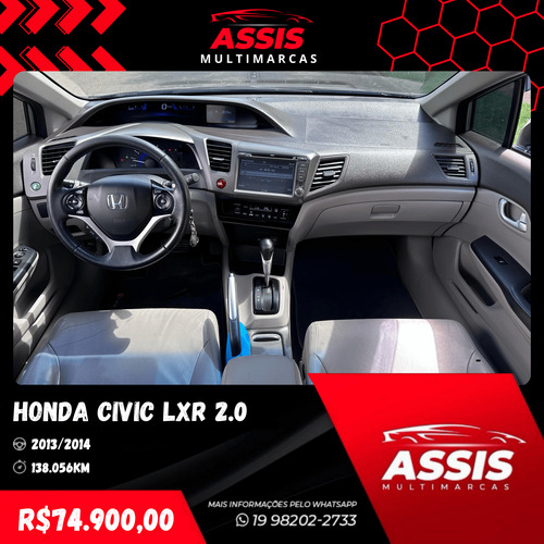 Honda Civic 2.0 Lxr Flex Aut. 4p