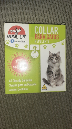 Collar Repelente De Pulgas Para Gatos 