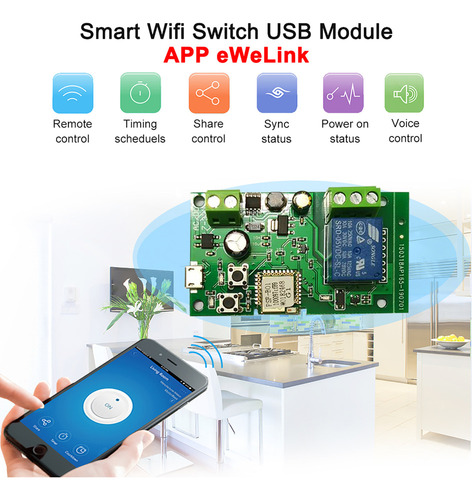Módulo De Conmutación Para Sistema De Acceso Wifi De Pulgada
