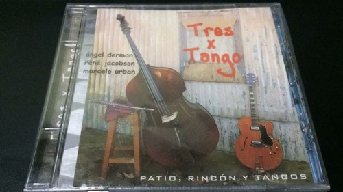 Tres X Tango Patio Rincon Y Tangos A. Derman R. Jacobson Cd 