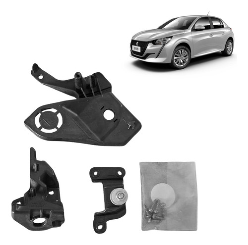 Kit De Reparo Farol Peugeot 208 2013/21 Esquerdo/direito
