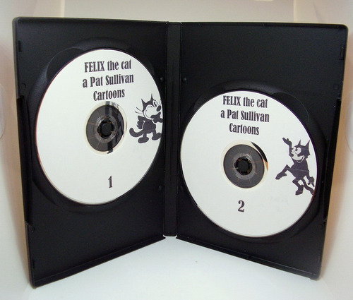 Imagen 4 de 4 de Compilado Dvd 44 Cortos Inicios El Gato Felix The Cat 2 Disc