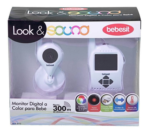 Monitor Digital Bebe Look & Sound Bebesit /cdjuguetes