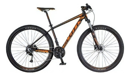 Mountain bike Scott Aspect 750  2018 R27.5 L 24v freno disco hidráulico color negro/naranja  