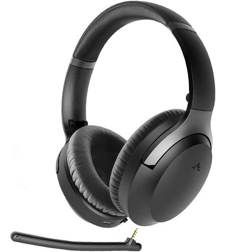 Audífonos Para Pc Avantree Bths-as90p-blk, Negro, Over-ear