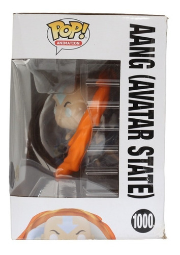 Funko Pop Aang 1000 Avatar Glow Especial Caja Lastimada
