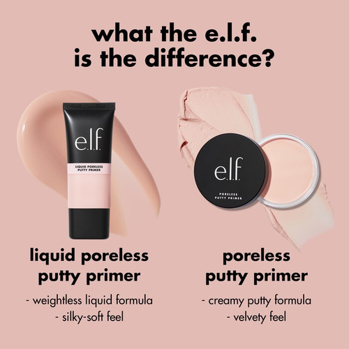 Elf Liquid Poreless Putty Primer Elimina Poro Larga Duración