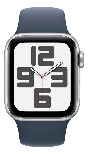 Apple Watch Se 40mm 2da Generacion` +gps A2722 Blanco Azul Gris (Reacondicionado)