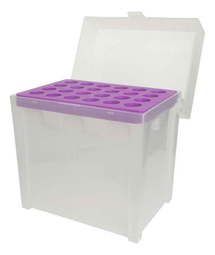 Rack Vazio Para 24 Ponteiras De 5ml.transparente Oferta