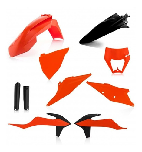 Kit Plasticos Ktm Enduro Cross Exc/ Exc-f 2020 P.bikes