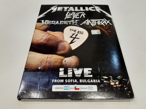 Live From Sofia, Bulgaria, Metallica, Megadeth, Slayer 2dvd