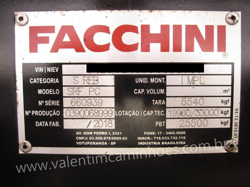 Imagem 4 de 9 de Carreta Facchini Porta Container Ls - 2018