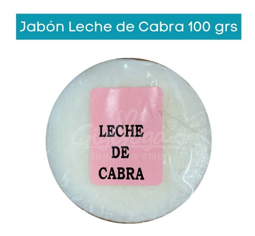 Jabón Natural Leche De Cabra