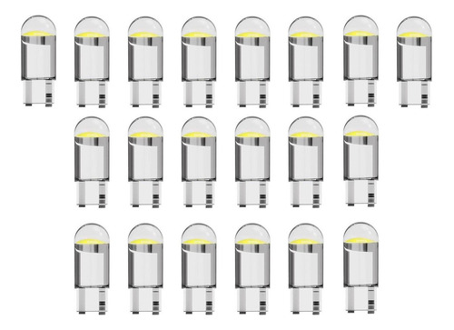 20 Piezas Led T10 Luz De Coche Cob Led Lámpara De De Coche