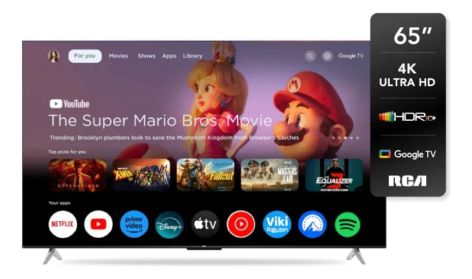 LED SMART TV RCA G65P7UHD-F