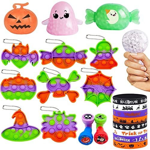 23pack Halloween Juego De Juguetes Sensoriales, Hgfsl