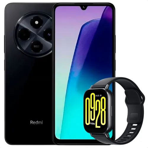 Celular Xiaomi Redmi 14c 128gb/4gb Blk + Watch 5 Active Blk