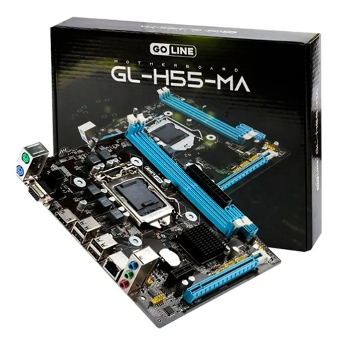 Placa Mãe Intel Lga 1156 Ddr3 Até 16gb I7/i5/i3 1ª Geração