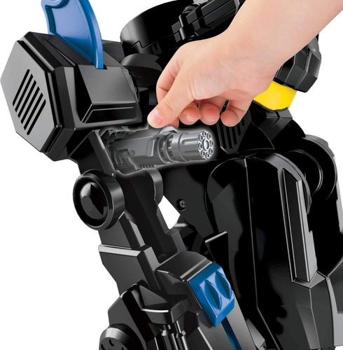 Imagen 6 de 9 de Robot Transformable Batman Imaginext Bat-bot Control Remoto