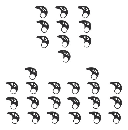 30 Pcs De Ganchos Clips De Silicona Accesorios De Sonido