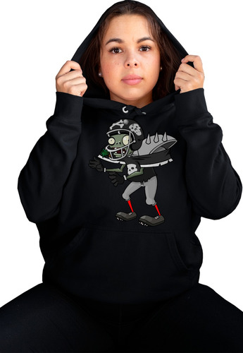 Panda Sudadera 2xl Pvz Zombie Jugador Futbol Americano