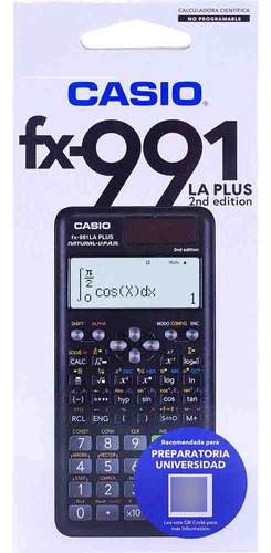 Calculadora Científica Casio Fx-991 La Plus 2nd Edition