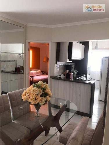 Imagem 3 de 19 de Apartamento Com 3 Dormitórios À Venda, 123 M² Por R$ 490.000,00 - Canto Do Forte - Praia Grande/sp - Ap0107