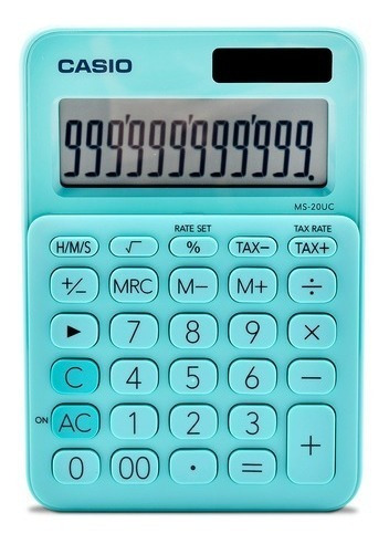 Calculadora De Escritorio Casio Ms-20uc Bateria/solar