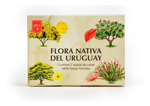 Juego De Cartas Flora Nativa Del Uruguay - Pika - Adeleste