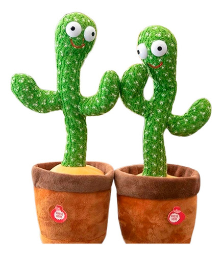 Cactus Bailarin Juguete Canta Habla Musica Recargable Voz