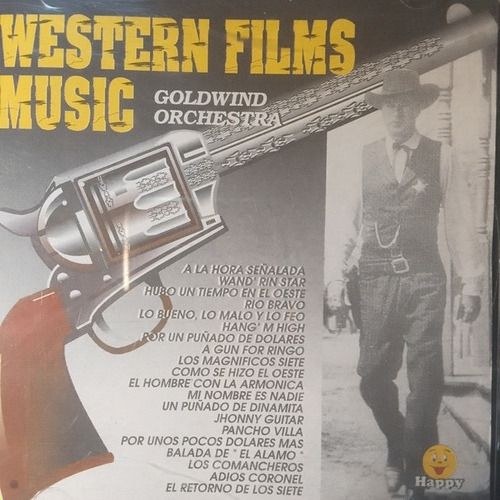 Música De Películas De Western. Goldwind Orchestra. Cd. 