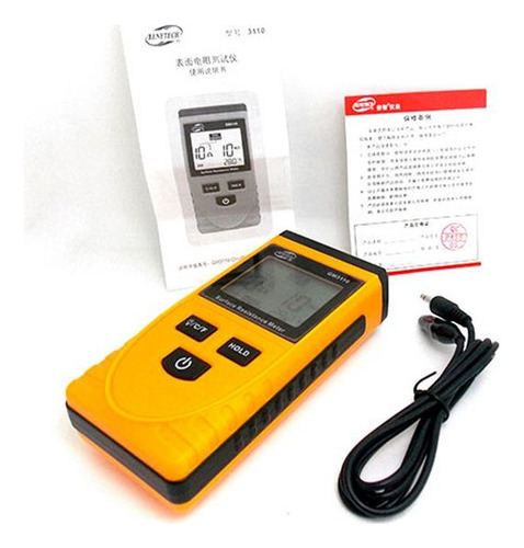 Medidor De Resistencia A La Superficie Gm3110