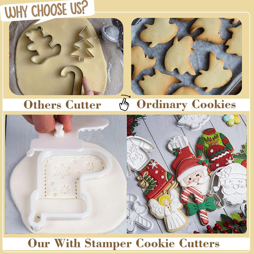 Cortadores De Galletas De Navidad, Formas De Globo De Nieve