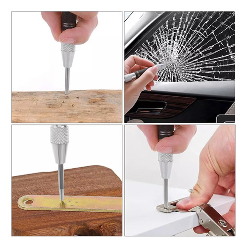 Perforadora Automática Para Marcar Agujeros En Hierro Y Meta