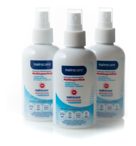 Imagen 4 de 4 de Proteccion Antimicrobiana Nairocare - Multisuperficie