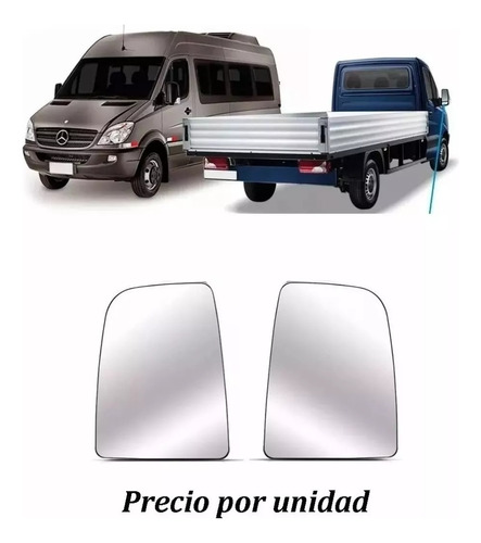 Vidrio De Espejo Mercedes Sprinter 415 515 Curvo Derecho