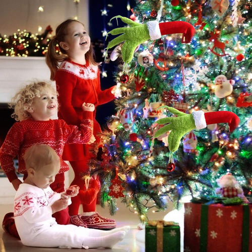 Grinch - Brazos Para Árbol De Navidad, Adorno De Brazo