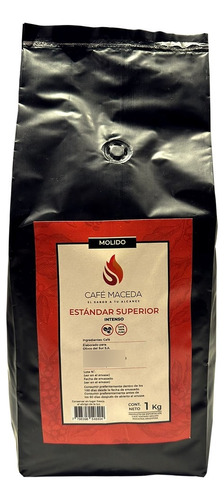 Cafe Molido Tostado Maceda 100% Puro 1kg Estandar Superior