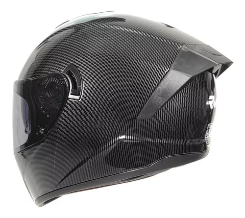 Casco Moto Cerrado Rmm Hf701 Fibra Carbon Dot Deportivo