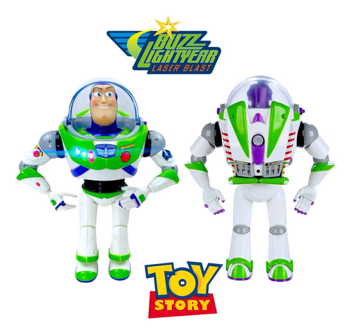 Toy Story 4 Buzz Lightyear Luz Y Sonido Y Fluorecente Disney