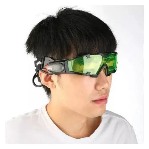 Gafas De Cristal Abatibles Led Ajustables Para Caza Con Visi