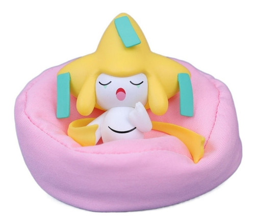 Pokemón Jirachi Durmiendo En Cojín 