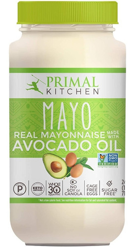 Mayonesa Con Aceite De Aguacate Primal Kitchen 710ml Se