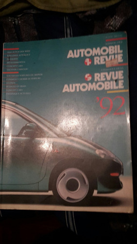  Revista Anuario Mundial Automobil Revue 1992 Mas De 600pag