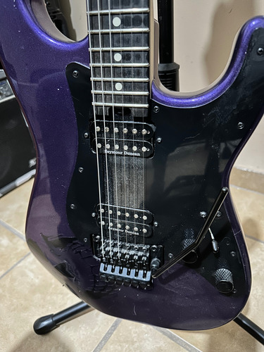 Charvel Pro Mod So-cal Hh Fr Ébano Diestro Deep Purple Metallic Ébano (Usado)
