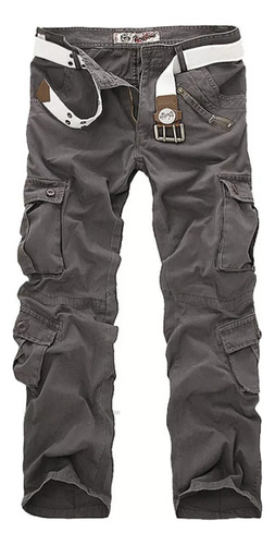 Pantalones Tipo Cargo Para Hombre, Infractales, Sueltos