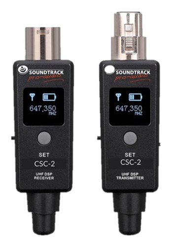 Transmisor Y Receptor Soundtrack Csc-2 Inalámbricos/uhf/